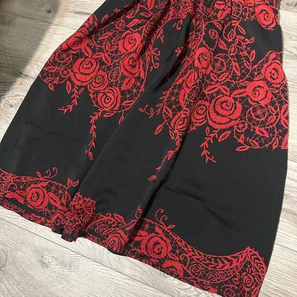 Apt. 9 Red and Black Lace Mini Dress - Picture 2 of 4